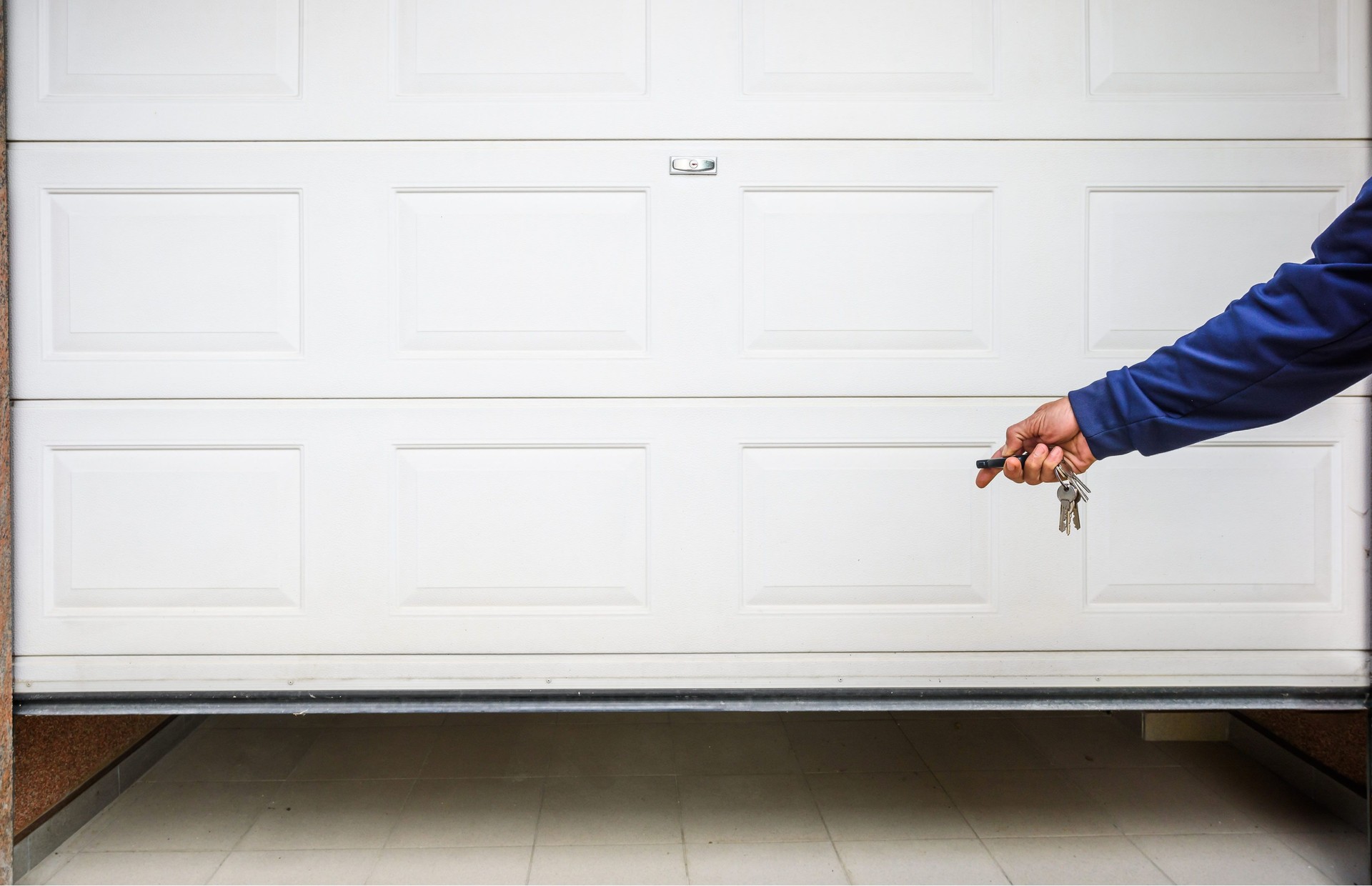 Garage door PVC